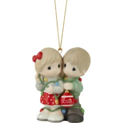 Precious Moments Our First Christmas Together 2023 Ornament, 3"