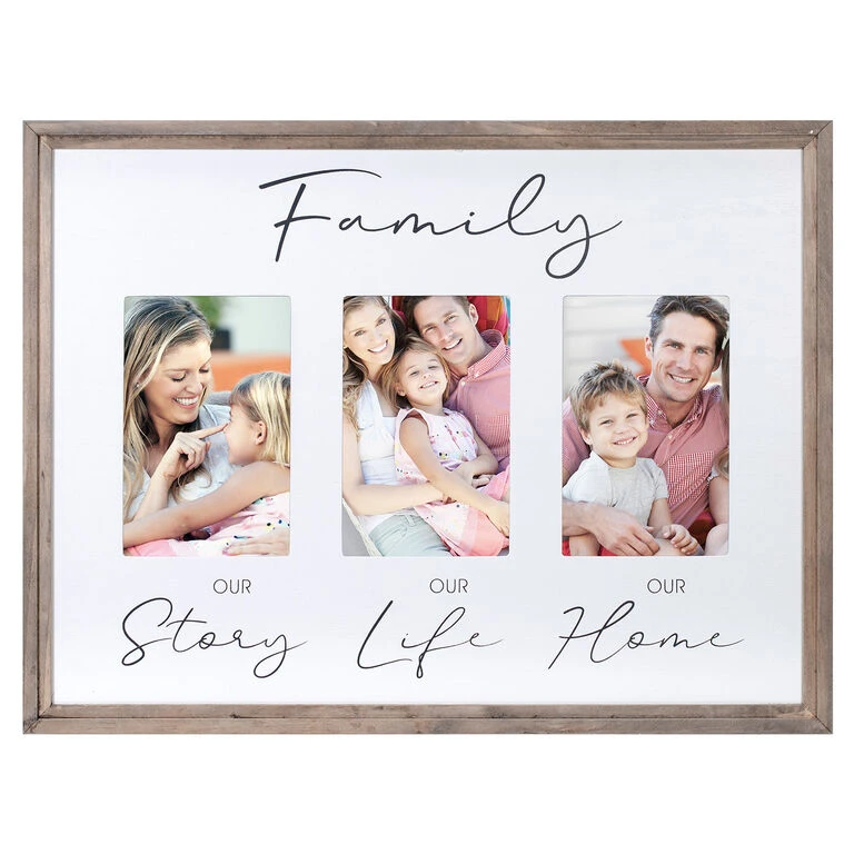 Malden 4x6 Family Collage Wood Picture Frame, 17.75x13.5