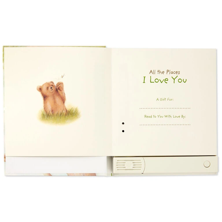Hallmark All The Places I Love You Recordable Storybook With Music - Image 4