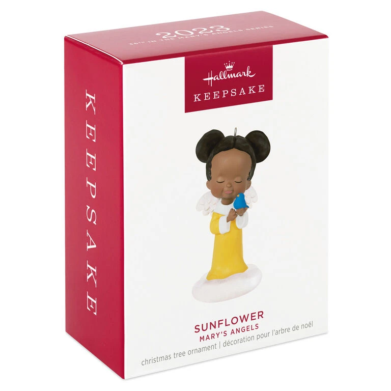 Hallmark Mary's Angels Sunflower Ornament - Image 4