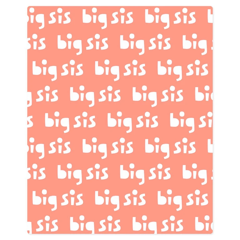Hallmark Big Sis Fleece Blanket, 50x60 - Image 3
