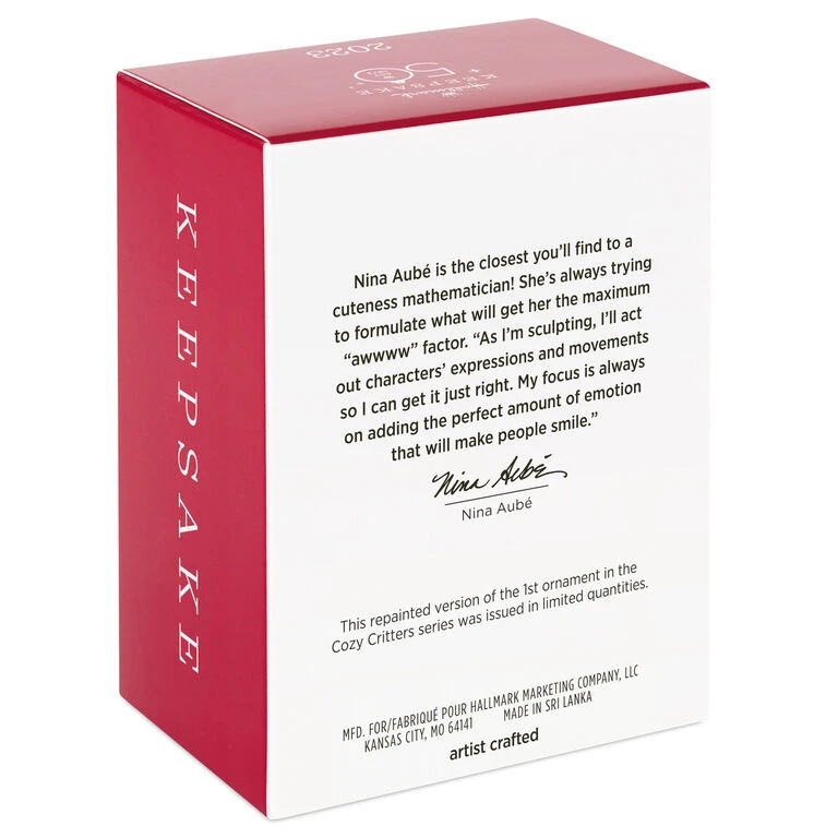 Hallmark Cozy Critters Special Edition Ornament - Image 5