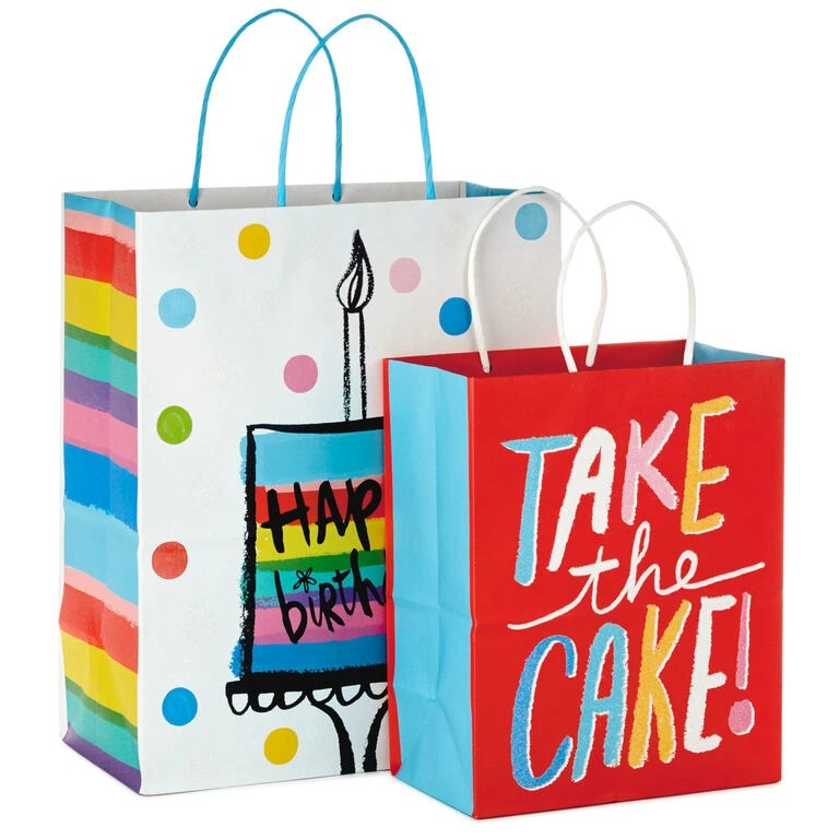 Hallmark Birthday Cheer 8-Pack Assorted Gift Bags - Image 5