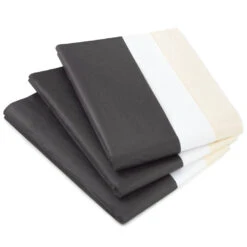 Hallmark Black/White/Cream 3-Pack Bulk Tissue Paper, 120 Sheets