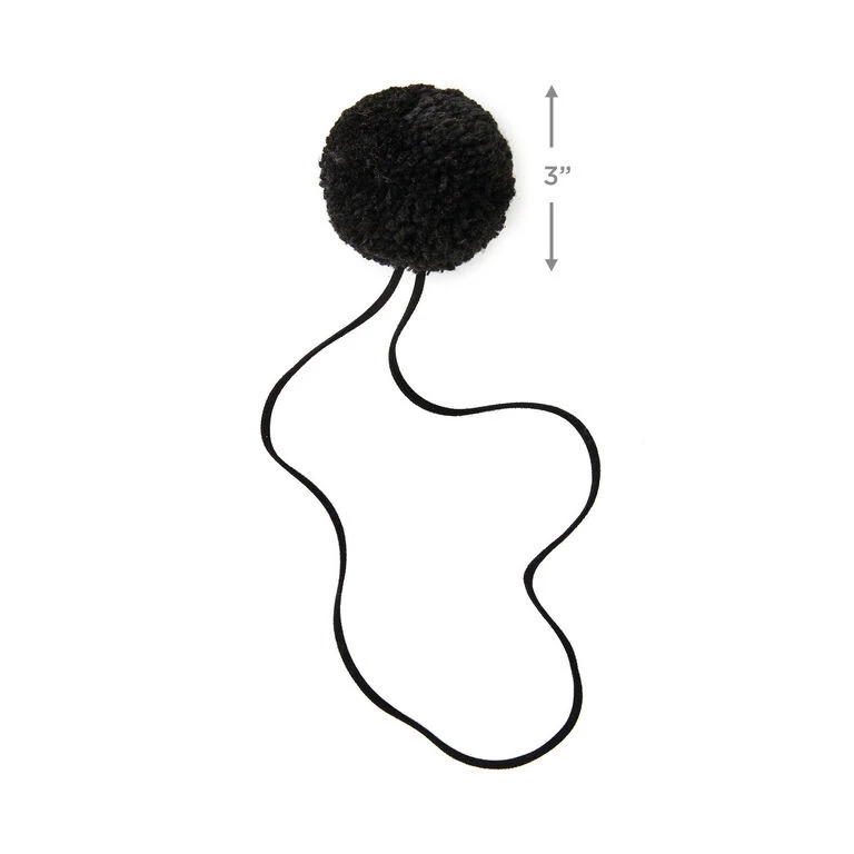 Hallmark 26" Black-and-White Fabric Gift Wrap With Elastic Band - Image 5