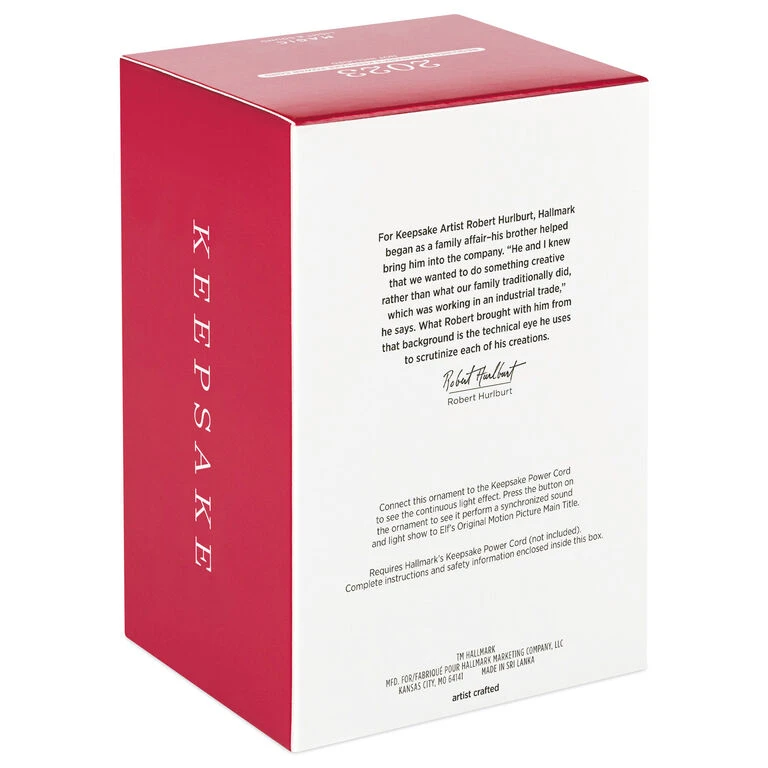 Hallmark Elf Crazy Christmas Cheer Musical Ornament With Light - Image 5