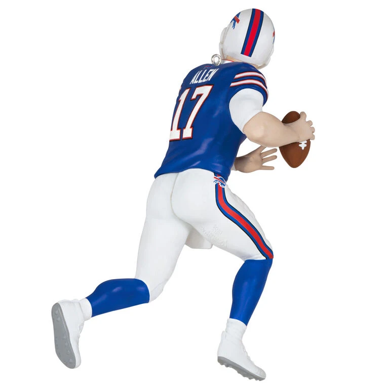 Hallmark NFL Buffalo Bills Josh Allen Football Legends Ornament - Image 6