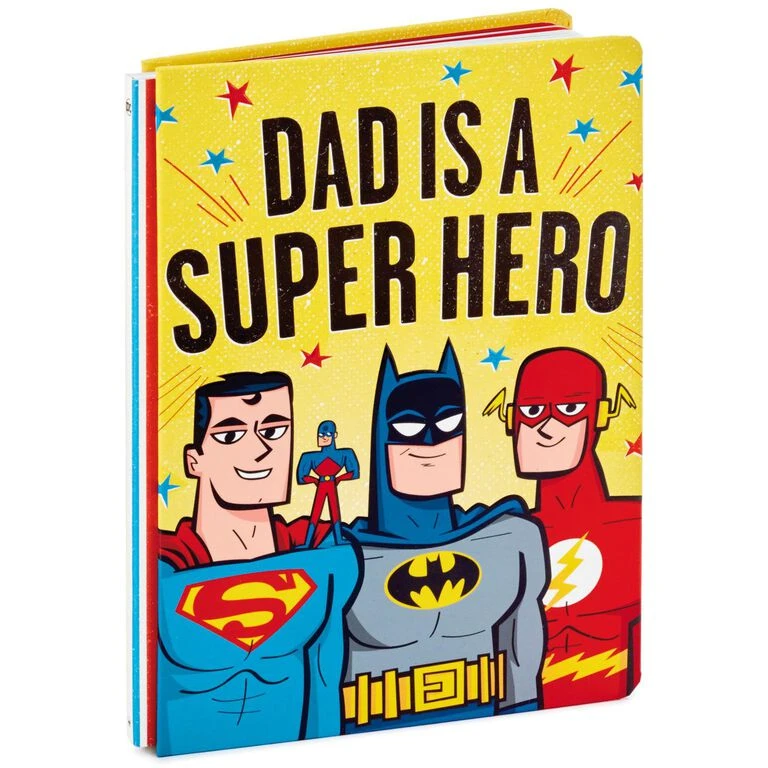 Hallmark Dad Is A Super Hero Book