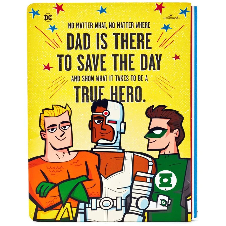 Hallmark Dad Is A Super Hero Book - Image 4