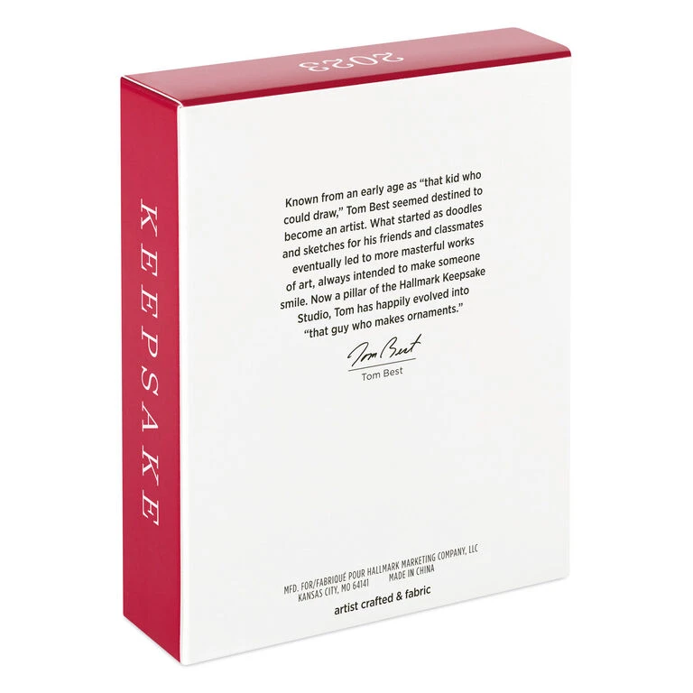 Hallmark The Gift Of Caring 2023 Fabric Ornament - Image 5