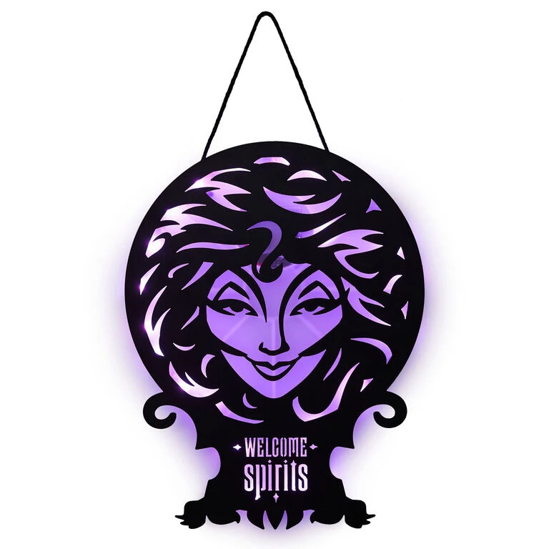Hallmark Disney The Haunted Mansion Madam Leota Lighted Hanging Sign, 11x16 - Image 4