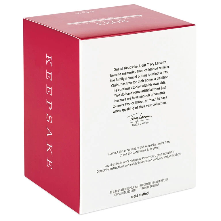 Hallmark Holiday Lighthouse 2023 Ornament With Light - Image 5