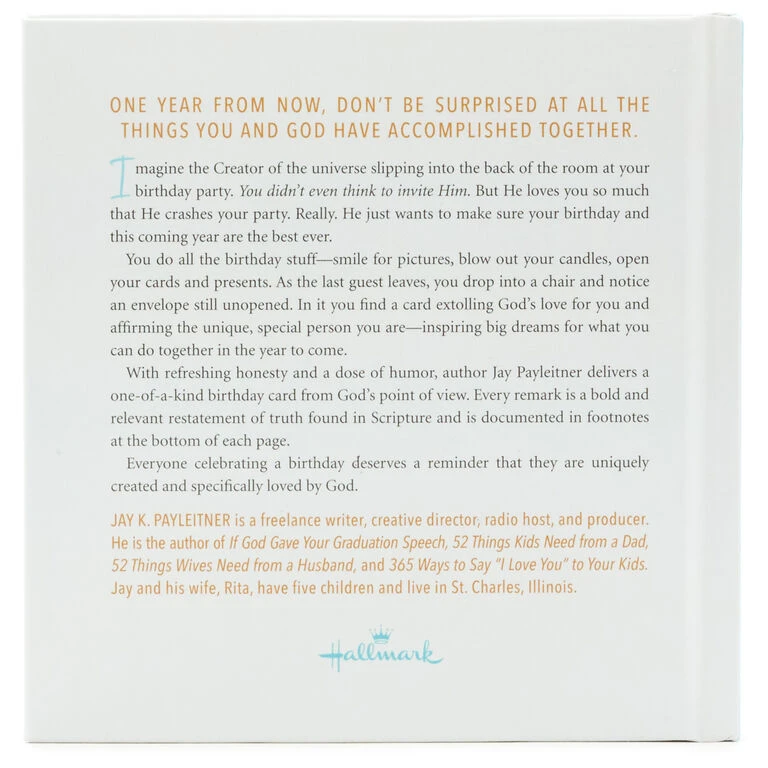 Hallmark If God Wrote Your Birthday Card Book - Image 2