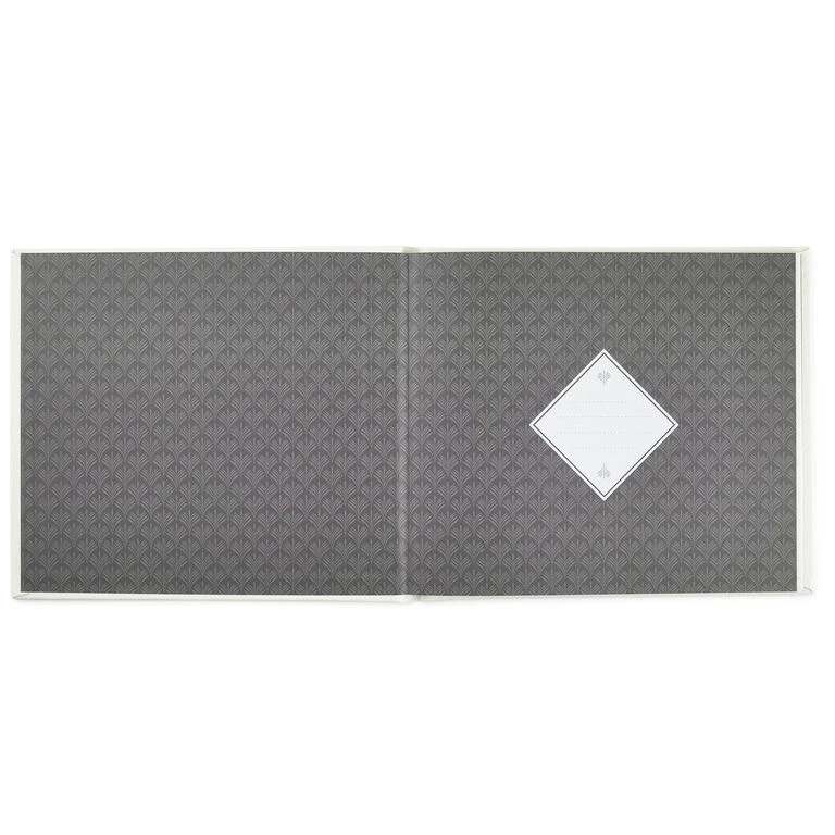 Hallmark Ivory Botanical Pattern Guest Book - Image 2