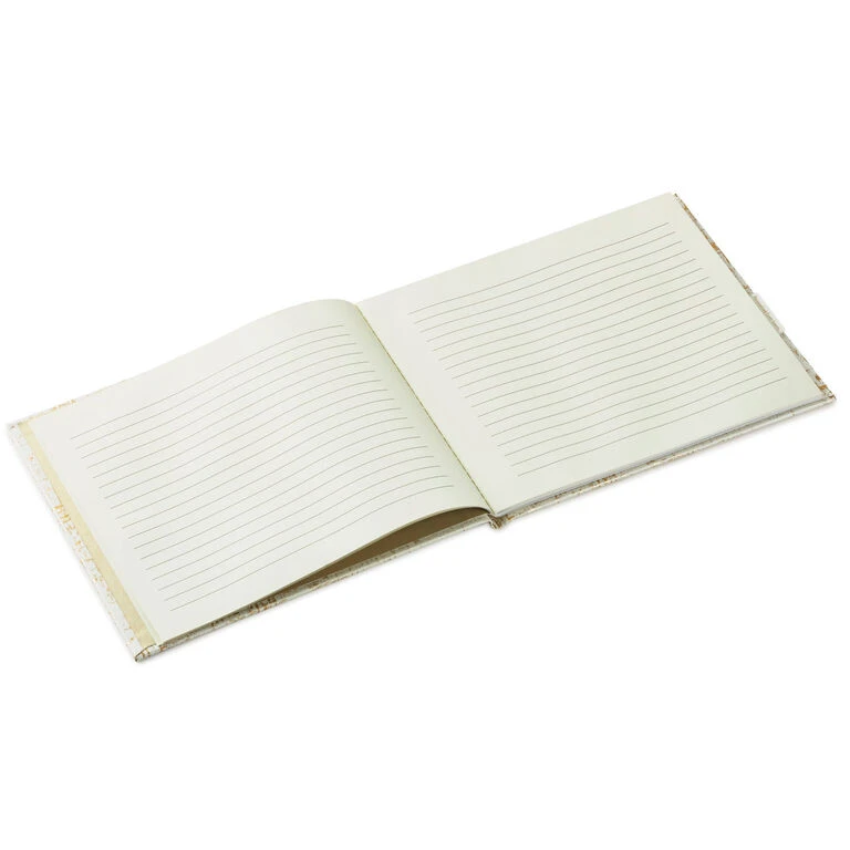 Hallmark Ivory And Gold Guest Book - Image 2