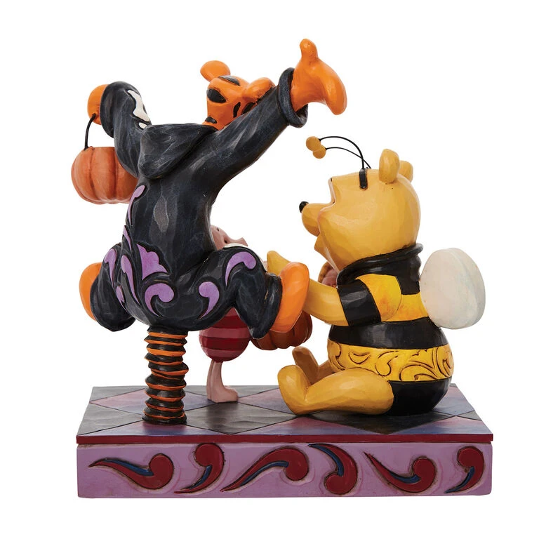 Enesco Jim Shore Disney Winnie The Pooh And Friends Halloween Figurine, 6.69" - Image 2
