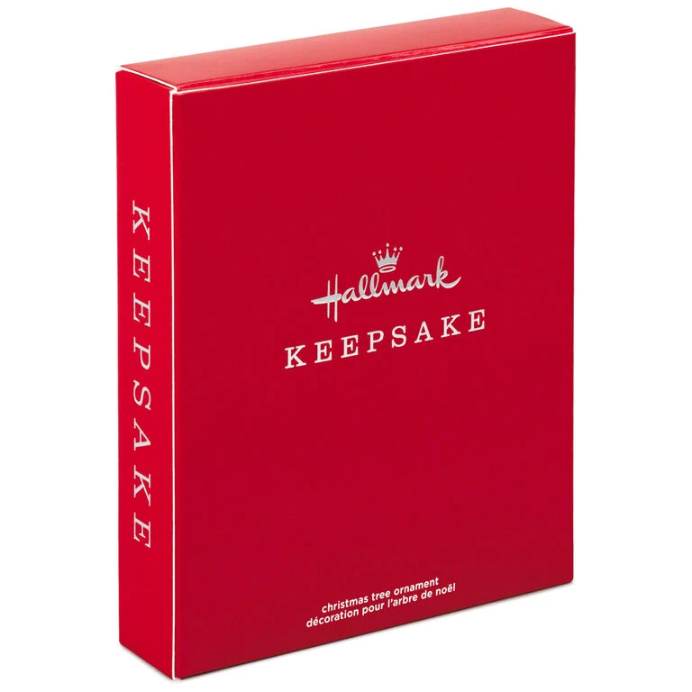 Lacrosse Ceramic Circle Personalized Ornament - Image 4