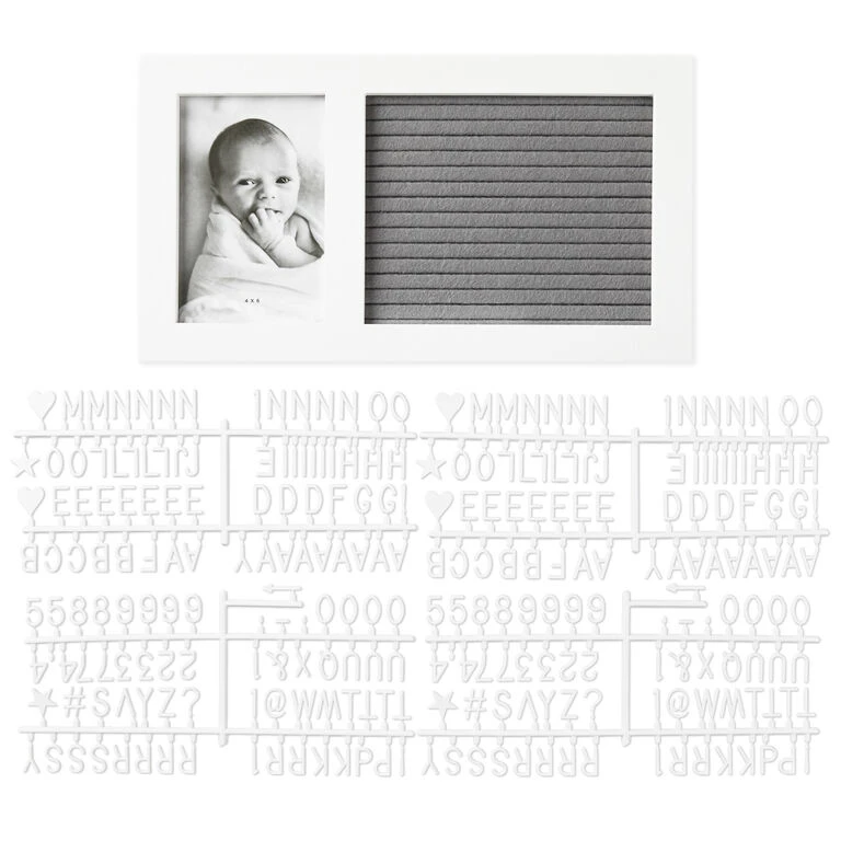 Hallmark Letter Board Announcement Picture Frame, 4x6 - Image 4