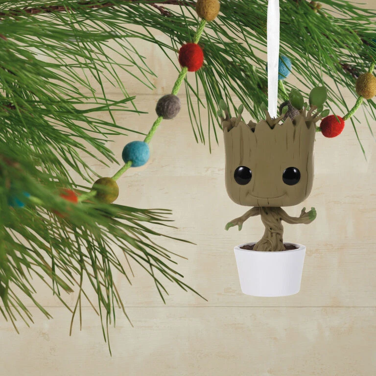 Marvel Guardians Of The Galaxy Groot Funko POP!® Hallmark Ornament - Image 2