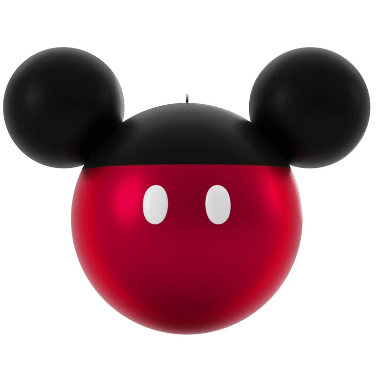 Hallmark Disney Mickey Mouse Ears Silhouette Personalized Photo Ornament - Image 6