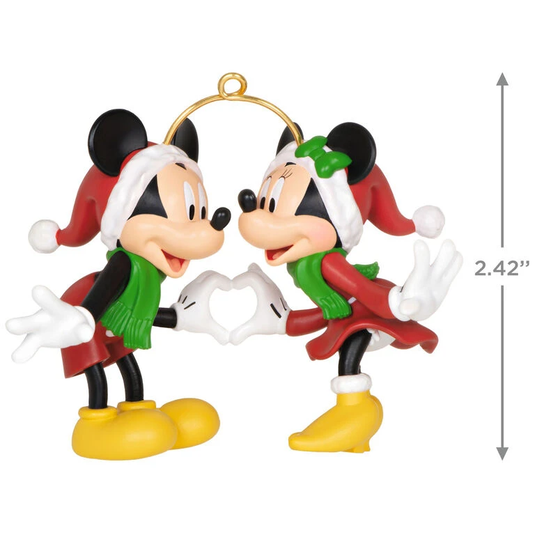 Hallmark Disney Mickey And Minnie A Season Of Love Ornament - Image 3