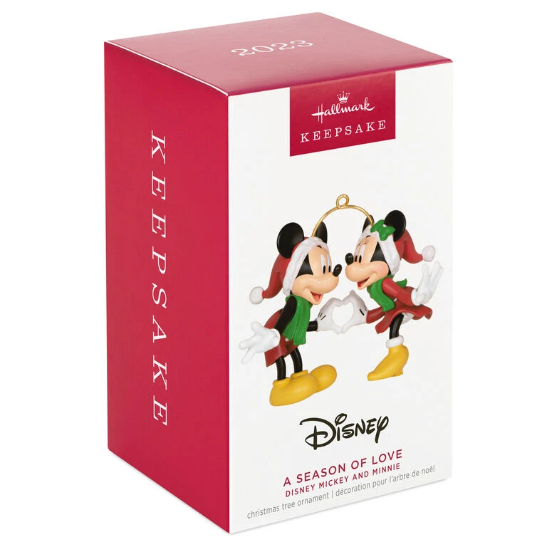 Hallmark Disney Mickey And Minnie A Season Of Love Ornament - Image 4