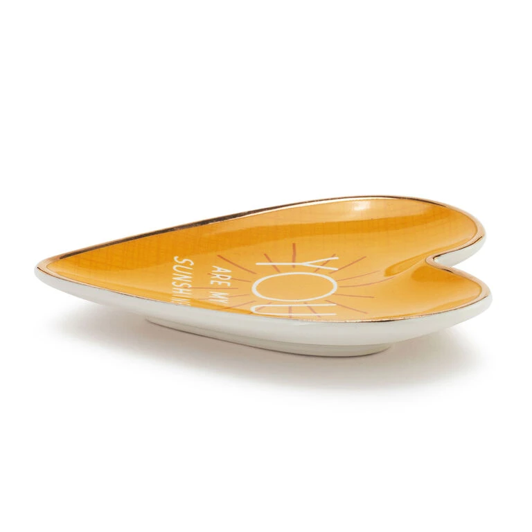 Demdaco My Sunshine Art Heart Trinket Dish - Image 2