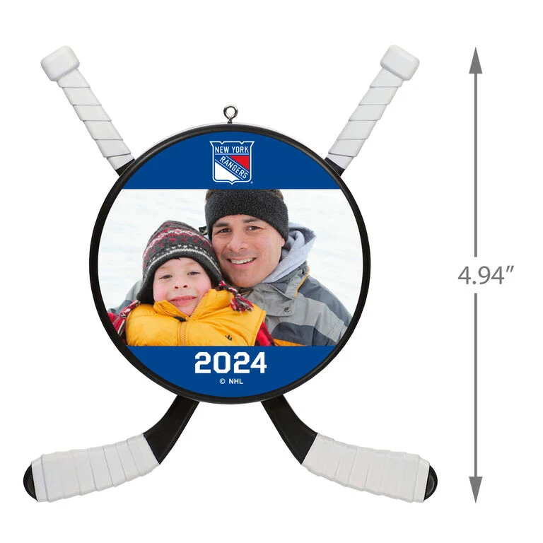 NHL Hockey Personalized Photo Ornament, Chicago Blackhawks® - Image 3