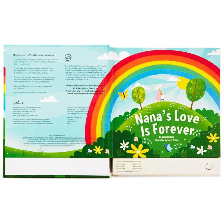 Hallmark Nana's Love Is Forever Recordable Storybook - Image 3