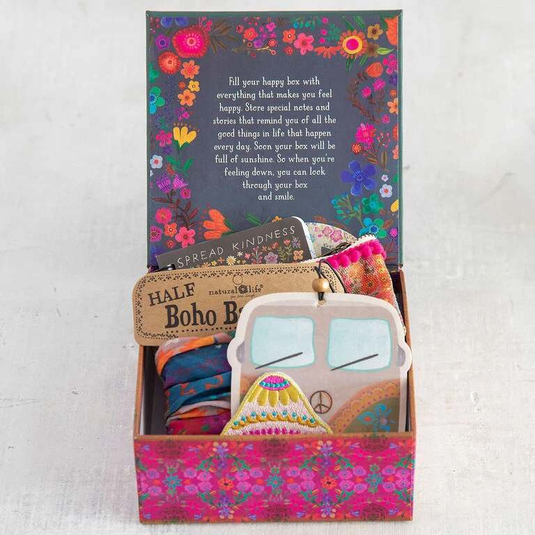 Natural Life Peace Happy Box Gift Set, 6 Pieces - Image 2