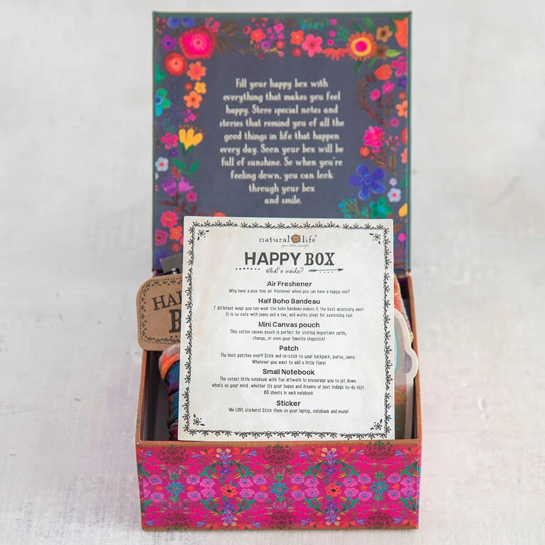 Natural Life Peace Happy Box Gift Set, 6 Pieces - Image 3