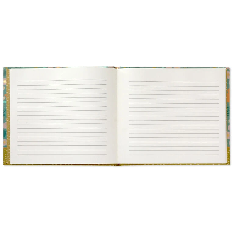 Hallmark Mod Floral Pattern Guest Book - Image 3