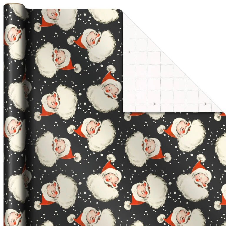 Hallmark Old-Fashioned Christmas 3-Pack Wrapping Paper, 120 Sq. Ft. - Image 5
