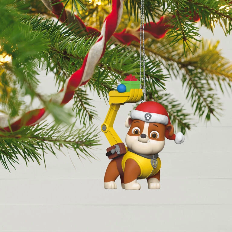 Hallmark Paw Patrol™ Rubble's Special Delivery Ornament - Image 2