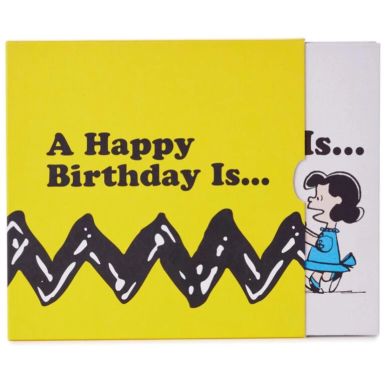 Hallmark Peanuts® A Happy Birthday Is… Book - Image 2