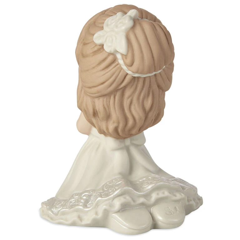 Precious Moments First Communion Kneeling Girl Mini Figurine, 4" - Image 4