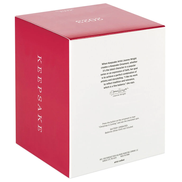 Hallmark Nostalgic Noel Ornament With Sound And Motion - Image 5