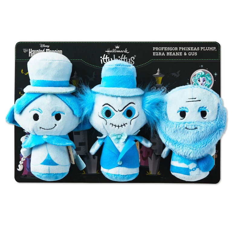 Hallmark Itty Bittys® Disney The Haunted Mansion Ghosts Glow-in-the-Dark Plush, Set Of 3 - Image 6