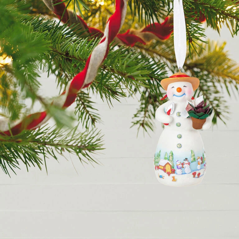 Hallmark Snowtop Lodge Terran S. Gardner Porcelain Ornament - Image 2