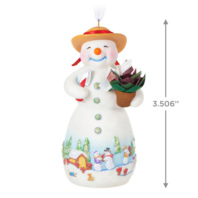 Hallmark Snowtop Lodge Terran S. Gardner Porcelain Ornament - Image 3
