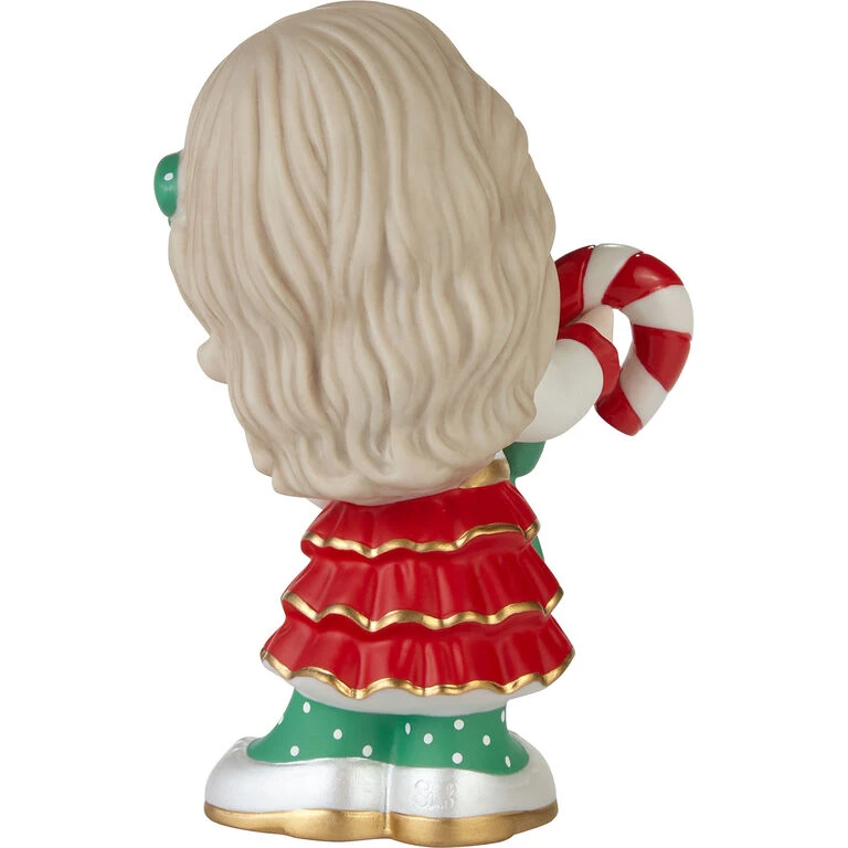 Precious Moments Sweet Christmas Wishes Girl 2023 Figurine, 4.8" - Image 2