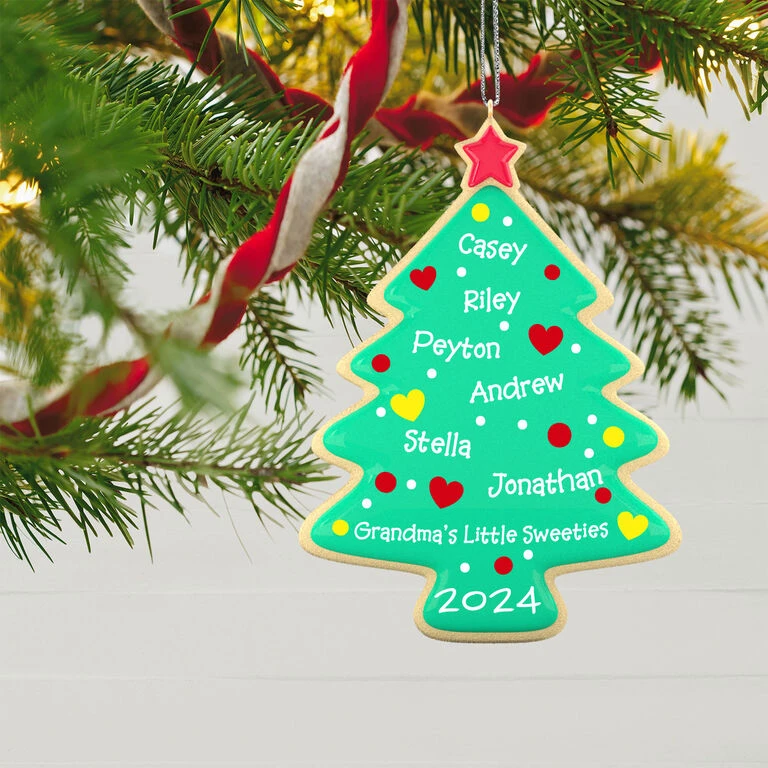 Hallmark Sweet Memories Cookie Tree Personalized Ornament - Image 2