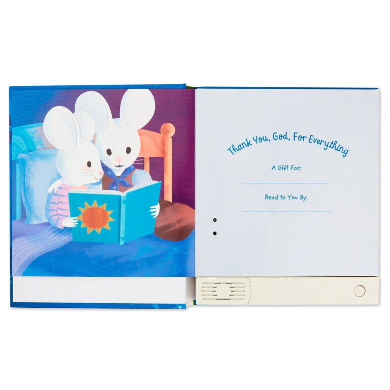 Hallmark Thank You, God, For Everything: A Bedtime Prayer Recordable Storybook - Image 3
