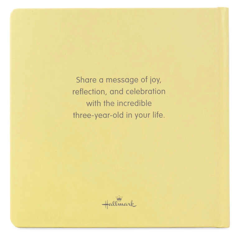 Hallmark Three Is Awesome! Birthday Book - Image 2