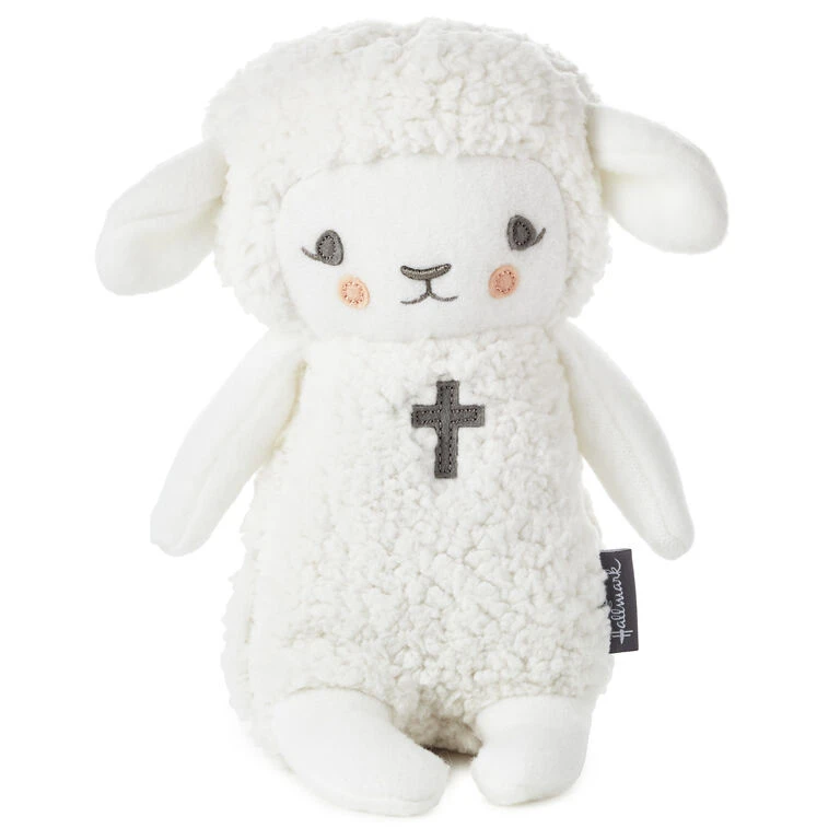 Hallmark Lullaby Lamb Musical Stuffed Animal, 8.25"