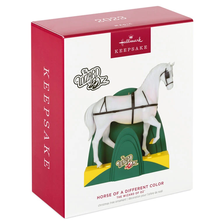 Hallmark The Wizard Of Oz™ Horse Of A Different Color Ornament With Light - Image 4